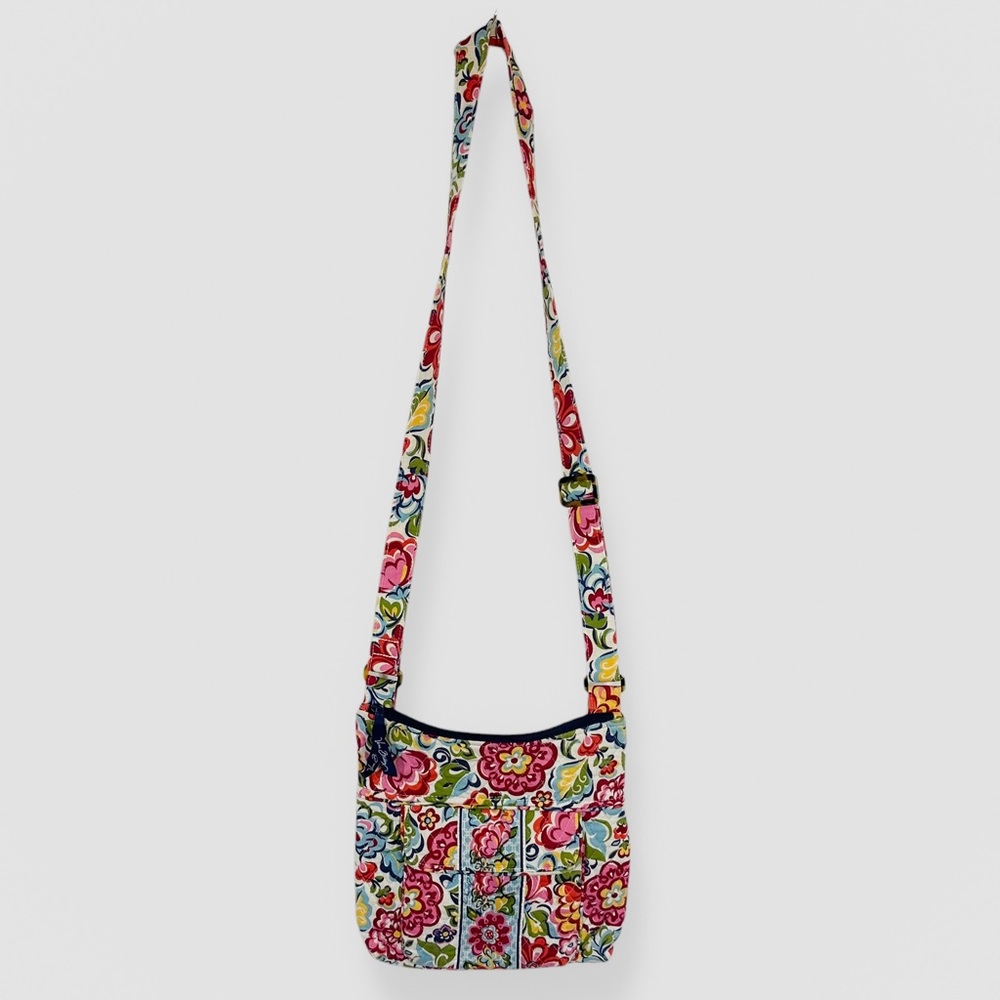 Vera Bradley Hope Garden Crossbody Shoulder Handbag Purse Adjustable Strap